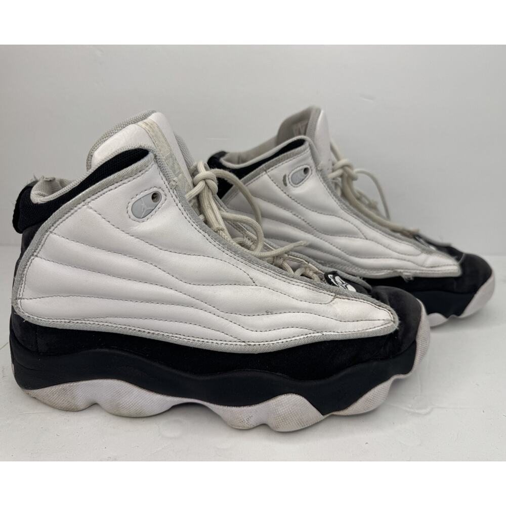 Air Jordan Shoes Pro Strong Mid Top Basketball Sneakers DC7911-105 White Size 7Y
